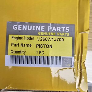 Piston Kubota V2607 original pentru motor industrial, piesa de inlocuire