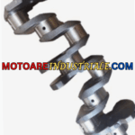 Arbore cotit Mitsubishi 4M40 piesă nouă motor industrial - vedere laterală