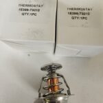 Termostat motor Kubota D722 D950 cod OEM 1E399-73010 piesa noua motoare industriale
