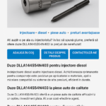 Duze injector DLLA144S354N403 originale pentru motor diesel industrial - motoareindustriale.com