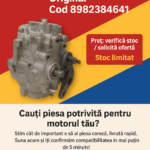 pompa injector isuzu 4hk1 & 6hk1 original — cod 8982384641 | motoareindustriale.com
