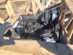 motor komatsu wa93 wa95 original