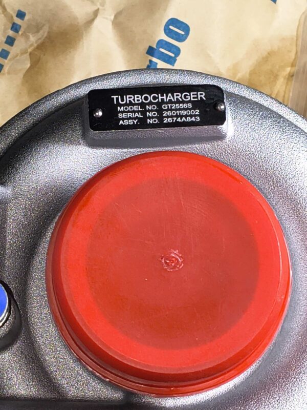 Turbosuflanta GT2556S motor Perkins 1104C-44T 1104C-44TA 1104C-E44T - piesa noua