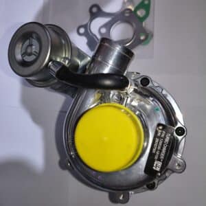 Turbosuflanta originala model IHI RHF4 cod Yanmar 129530-18100 pentru incarcator Mustang si excavator Komatsu