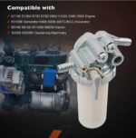 Filtru Motorină Complet Kubota D722 D902 | Pahar Decantor | Bobcat E10, E16 | KX016 - imagine 2