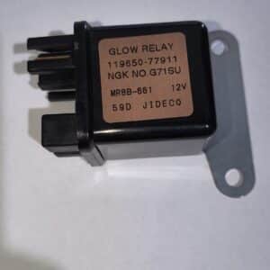 Releu bujii incandescente Yanmar 119650-77911 12V piesa originala motor industrial